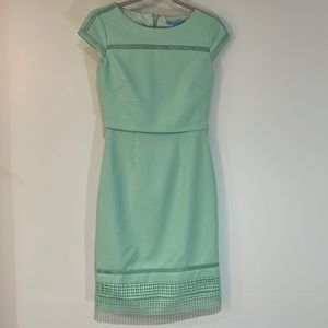 ANTONIO MELANI dress. Size 0. Mint green.